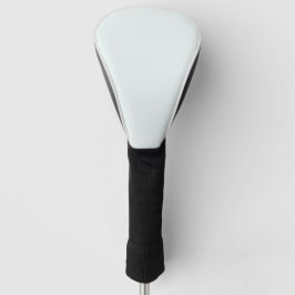 Couvre-club De Golf Couleur solide blanche givrée | Classique | Élégan