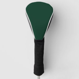 Couvre-club De Golf Couleur solide vert foncé
