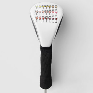 Couvre-club De Golf Couleurs du vin