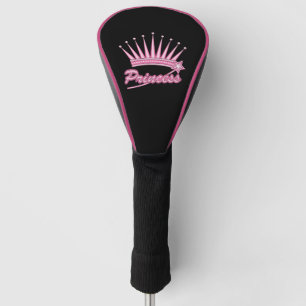 Couvre-club De Golf Couronne rose princesse