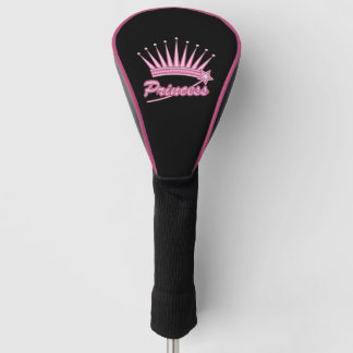 Couvre-club De Golf Couronne rose princesse