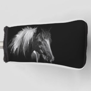 Couvre-club De Golf Couvercle à tête de cheval