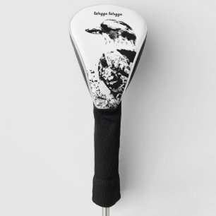 Couvre-club De Golf Couvercle de conducteur blanc