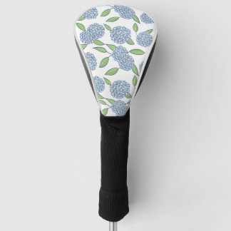 Couvre-club De Golf Couvercle de conducteur Preppy Hydrangea