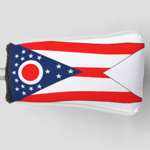 Couvre-club De Golf Couvercle de golf avec Drapeau de l'Ohio State, US