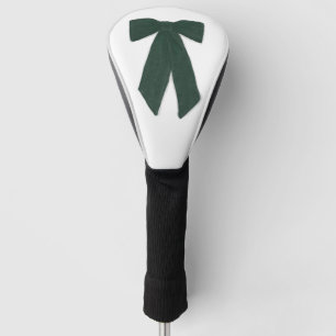 Couvre-club De Golf Couvercle de tête de golf Green Bow
