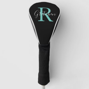 Couvre-club De Golf Couvercle de tête de golf monogramme