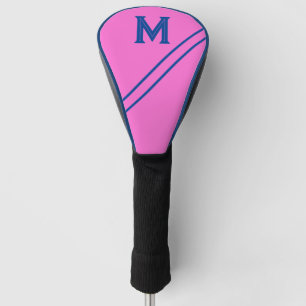Couvre-club De Golf Couvercle de tête du club de golf Hot Pink