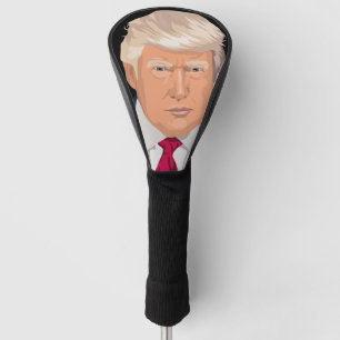 COUVRE-CLUB DE GOLF COUVERT DE CONDUCTEUR DE GOLF DE DONALD TRUMP