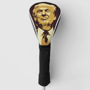 COUVRE-CLUB DE GOLF COUVERT DE CONDUCTEUR DE GOLF DE DONALD TRUMP