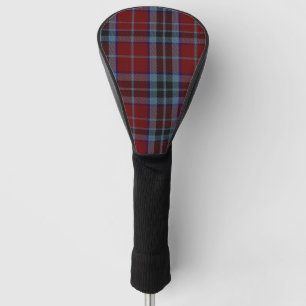 Couvre-club De Golf Couverture de conducteur de plaid de tartan de