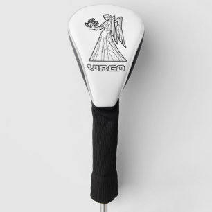 Couvre-club De Golf Couverture de conducteur de signe de zodiaque de