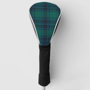 Couvre-club De Golf Couverture de conducteur Tartan