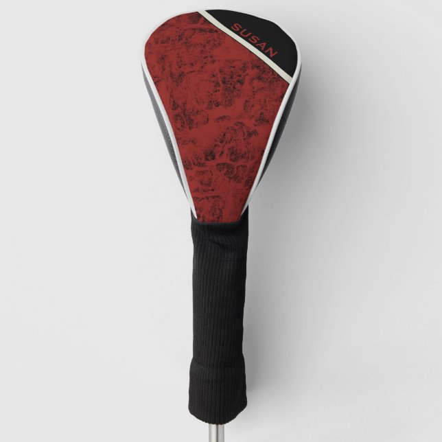 Couvre-club De Golf Couverture de conducteur "Wood Red" (Devant)
