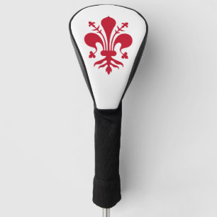 Couvre-club De Golf Couverture de conduite de golf avec Drapeau de Flo