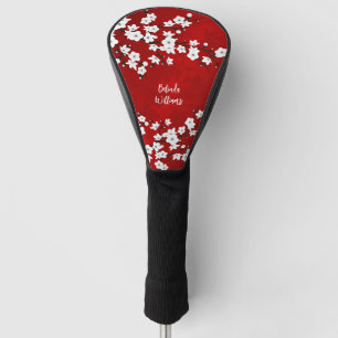 Couvre-club De Golf Couverture De La Tête De Golf Red Black And White
