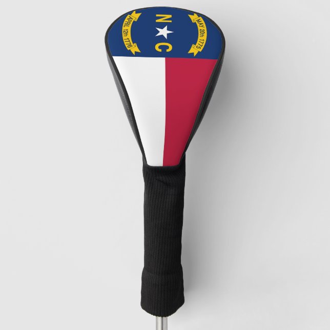 Couvre-club De Golf Couverture de pilote de golf avec drapeau de Carol (Devant)