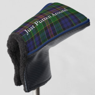 Couvre-club De Golf Couverture de putter de plaid de tartan d'Allison