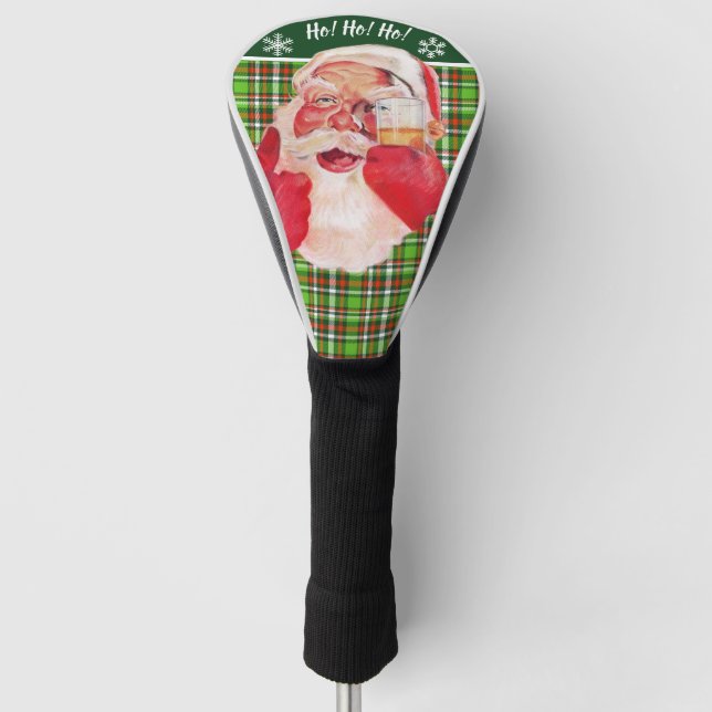 Couvre-club De Golf Couverture du club de golf de Père Noël (Devant)