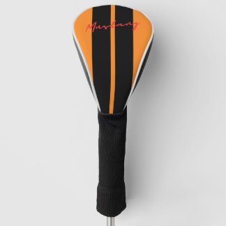 Couvre-club De Golf Couverture du club de golf Mustang Orange