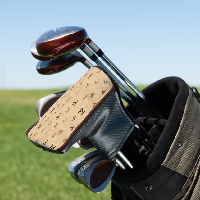 Couvre-club De Golf Couverture du club de golf Runes (In Situ)