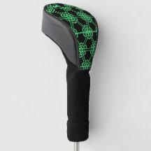 Couverture-formes principales de golf de vert sur