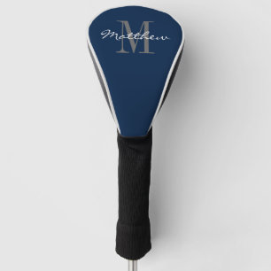 Couvre-club De Golf Couverture monographique pour chauffeur de tête d