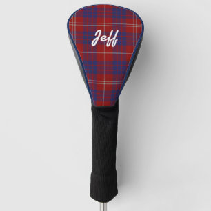 Couvre-club De Golf Couverture personnalisée de conducteur de plaid d