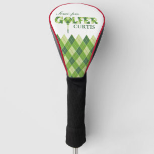 Couvre-club De Golf Couverture personnalisée par Jacquard de golfeur