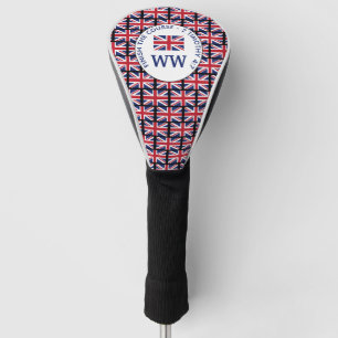 Couvre-club De Golf Couvre-driver personnalisé UK UNION JACK