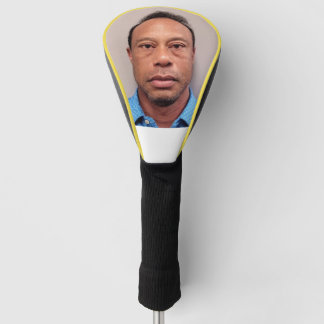 Couvre-club De Golf Couvre-tête de conducteur de chèvre Mug Shot Tiger