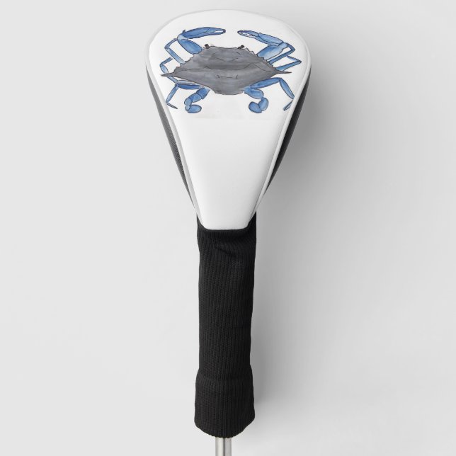 Couvre-club De Golf Crabe bleu (Devant)