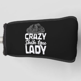 Couvre-club De Golf Crazy Shih Tzu