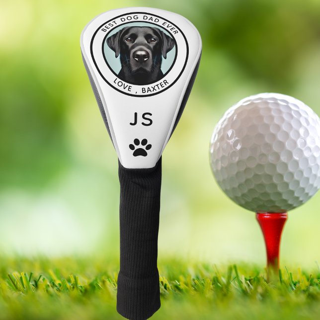 Couvre-club De Golf Créez votre propre chien de compagnie photo person (Create Your Own Pet Dog Photo Personalized Golf Head Cover)
