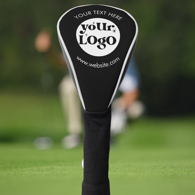 Couvre-club De Golf Créez votre propre logo d'entreprise (Créateur téléchargé)