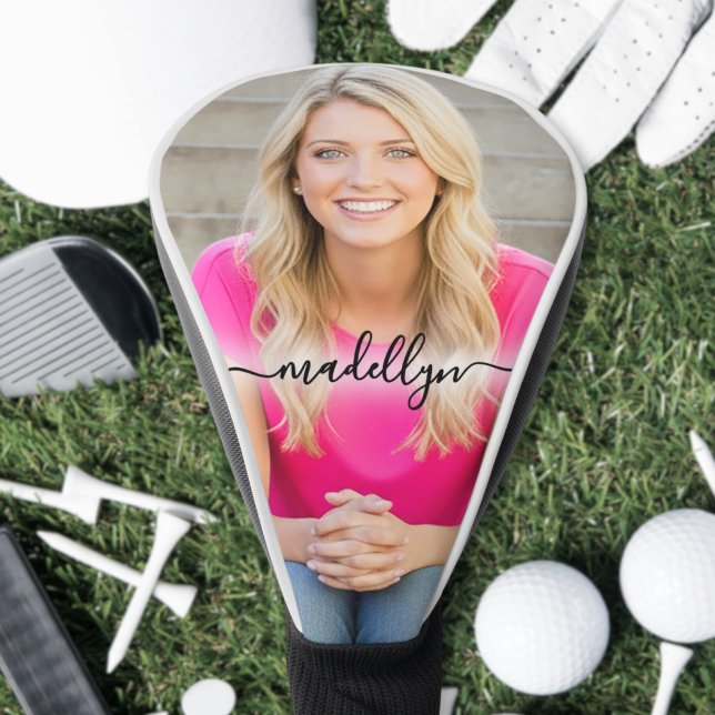 Couvre-club De Golf Créez votre propre photo (Create your Own Photo Golf Head Cover)