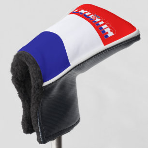 Couvre-club De Golf Croatie Drapeau magnifique patriotique