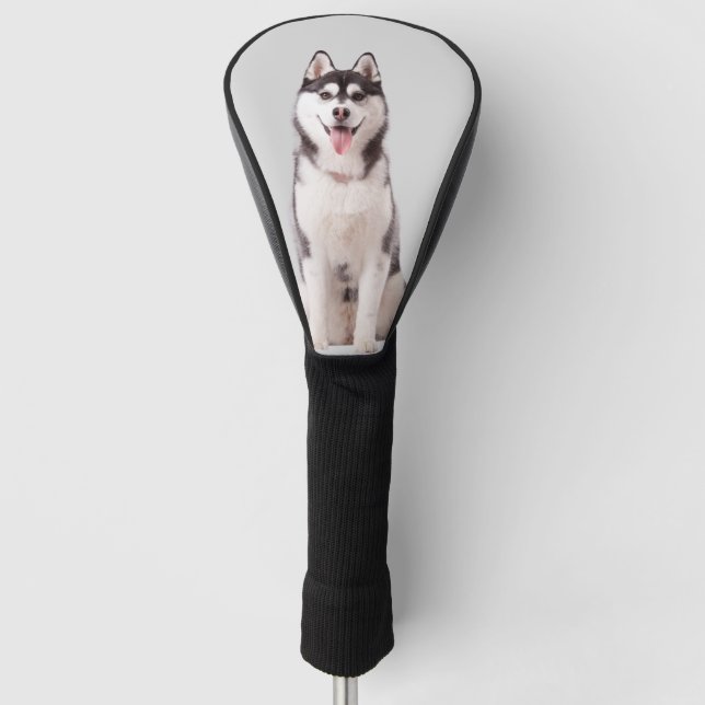 Couvre-club De Golf Custom Dog Photo Golf (Devant)