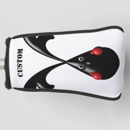 Couvre-club De Golf Cute Bunny Boxer Lapin