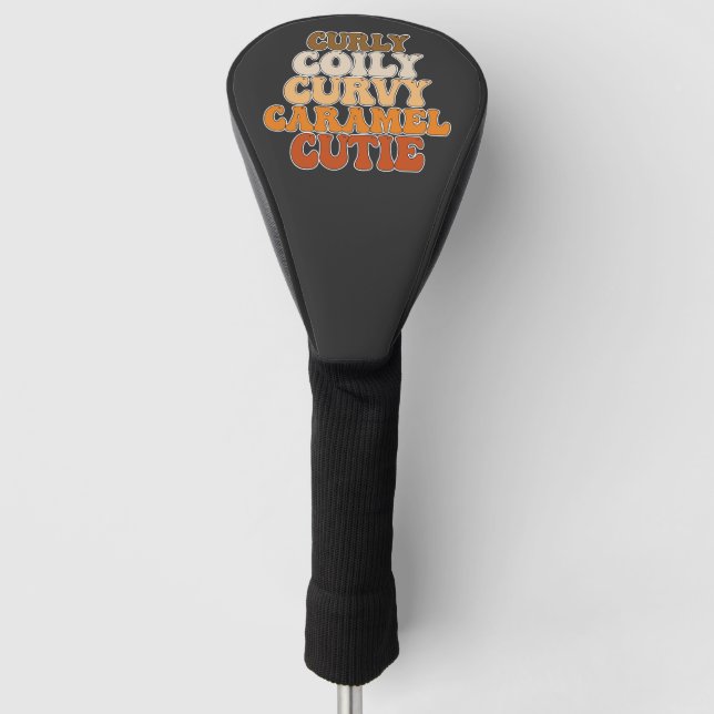 Couvre-club De Golf Cutie Caramel Curly Curly (Devant)