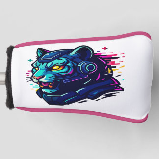 Couvre-club De Golf Cyber Animaux - Créatures futuristes du Digita