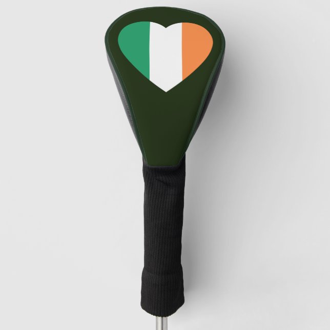 Couvre-club De Golf dcccn Heartflag irlandais (Devant)