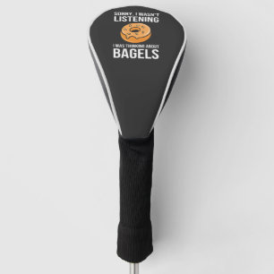 Couvre-club De Golf Désolé de penser à Bagels Jewish Hanoukka