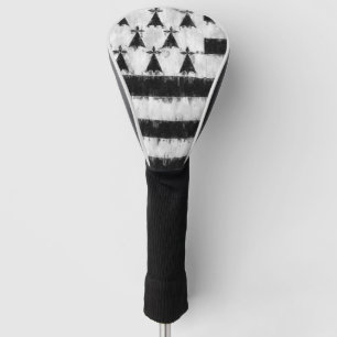 Couvre-club De Golf Dessin de peinture à l'huile bretonne