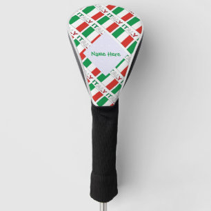 Couvre-club De Golf Dessin personnalisé de l'héritage du drapeau itali