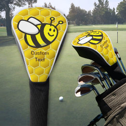 Couvre-club De Golf Dessin sur les abeilles