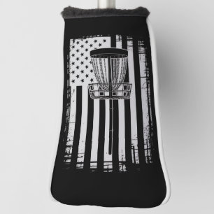 Couvre-club De Golf Disc Golf USA Drapeau Golfeur Golfant Amateur de S