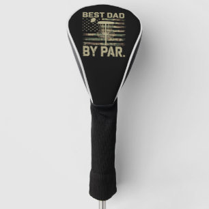 Couvre-club De Golf Disque de golf Frisbee Meilleur Papa Par Camo Drap