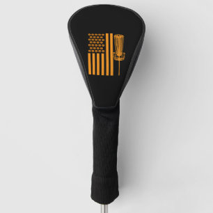 Couvre-club De Golf Disque Golf Halloween USA DRAPEAU POUR DISCGOLF PL