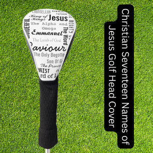 Couvre-club De Golf Dix-sept noms de Jésus